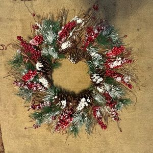 Beautiful door wreath.